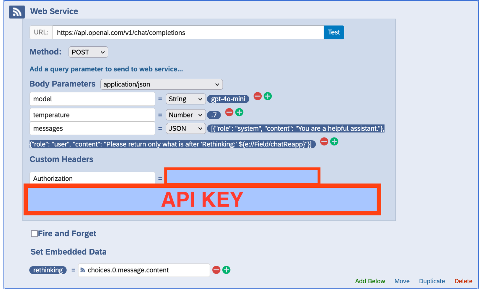 Example Qualtrics 1